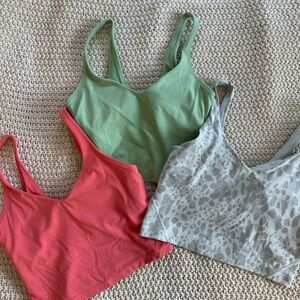 Set of Three Align Tanks